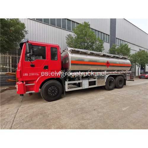 Camión tanque de aceite de acero inoxidable de aleación de aluminio Dongfeng